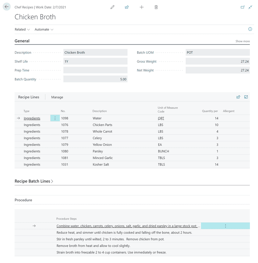 Food ERP Software for Food & Beverage Manufacturers | inecta