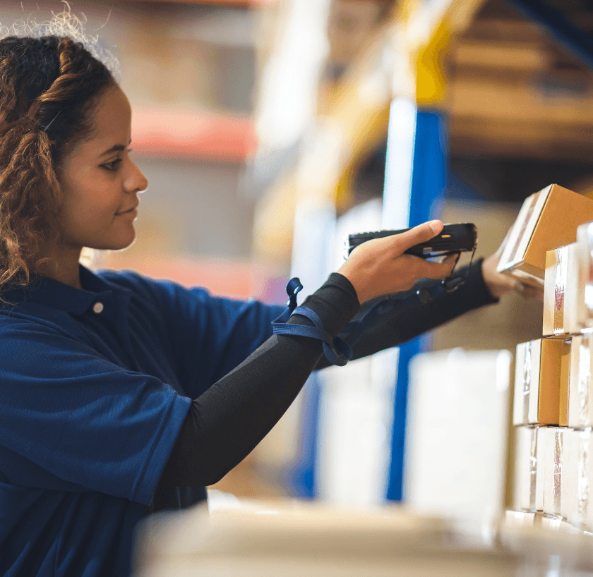 Warehouse management system dashboard