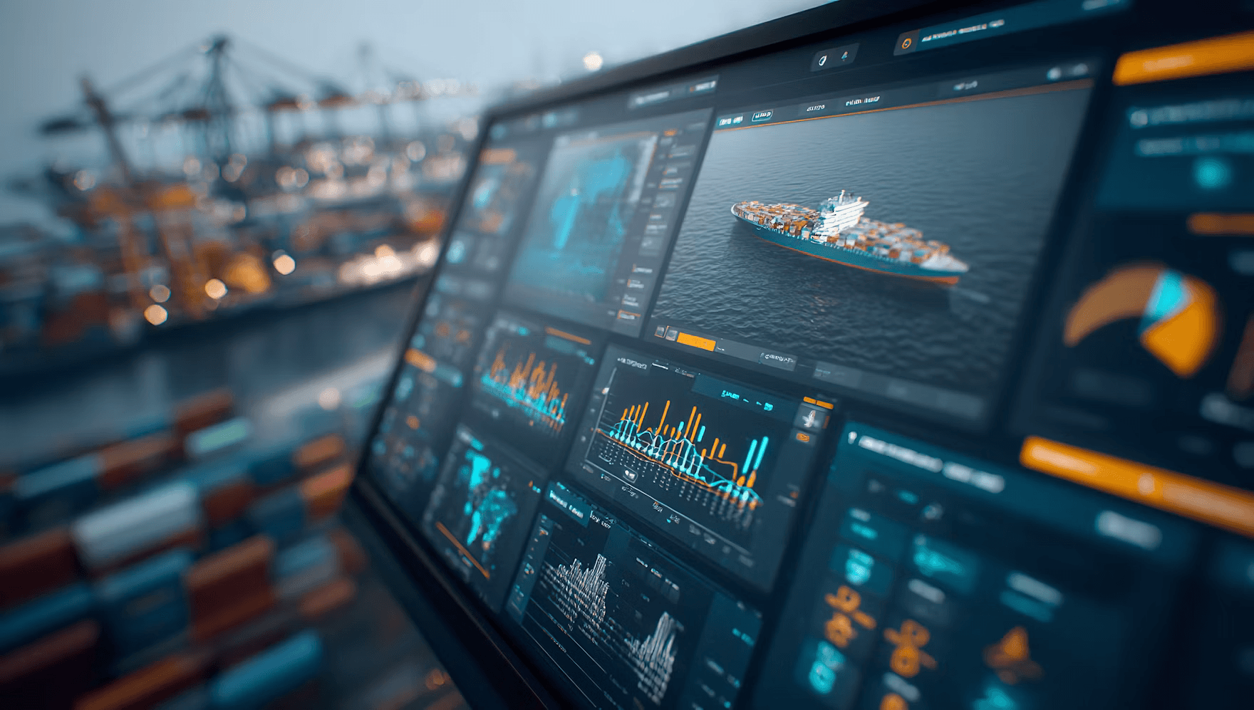 Maritime fleet management dashboard with vessel tracking and analytics — Food Logistics guest article