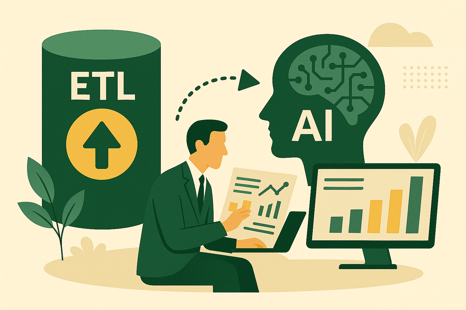 Why ETL Is the Missing Link Between Your ERP Data and AI-Driven Insights