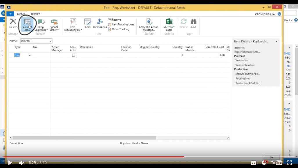 min max inventory requisition in microsoft dynamics nav 2015 microsoft track order