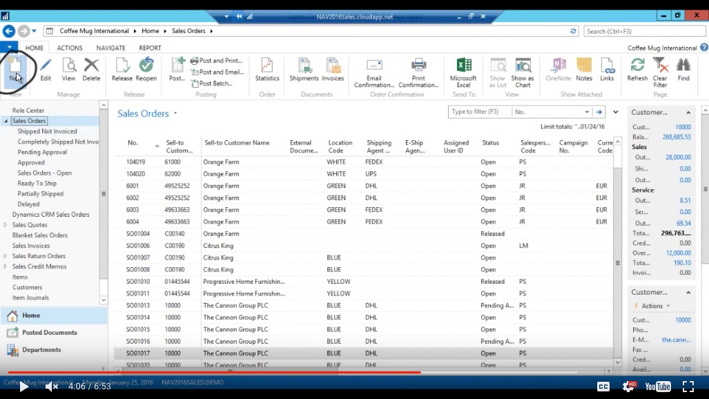 How to Work With Excel and Microsoft Dynamics NAV 2016